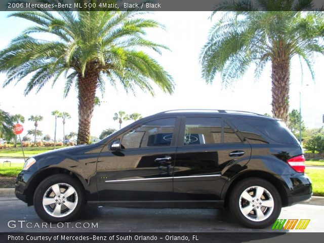 2006 Mercedes-Benz ML 500 4Matic in Black