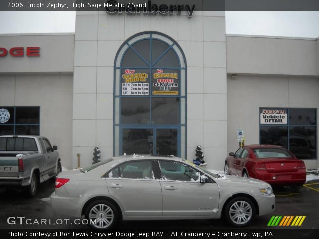 2006 Lincoln Zephyr  in Light Sage Metallic