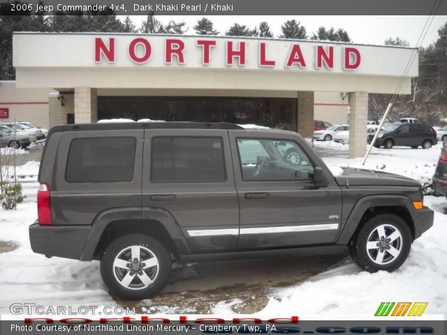 2006 Jeep Commander 4x4 in Dark Khaki Pearl