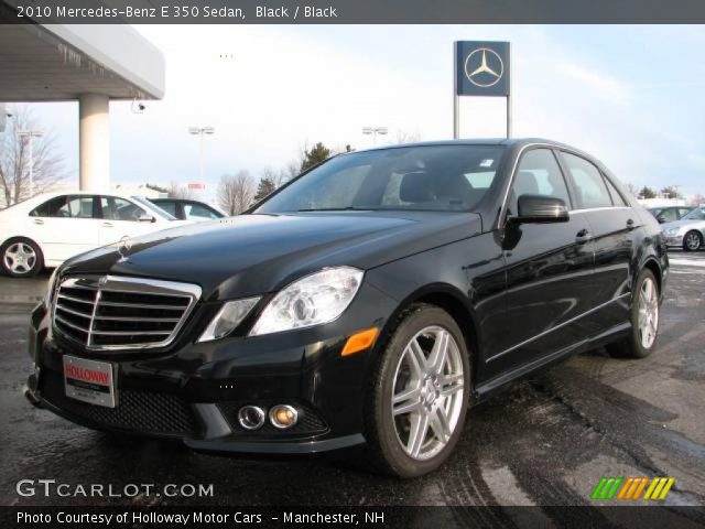 2010 Mercedes-Benz E 350 Sedan in Black