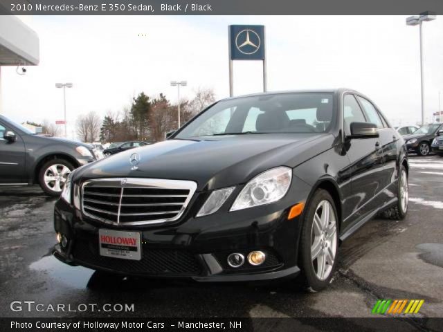 2010 Mercedes-Benz E 350 Sedan in Black