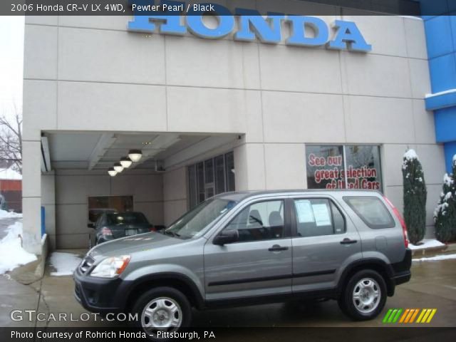 2006 Honda CR-V LX 4WD in Pewter Pearl