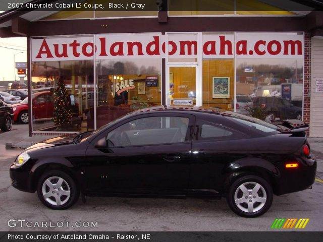 2007 Chevrolet Cobalt LS Coupe in Black
