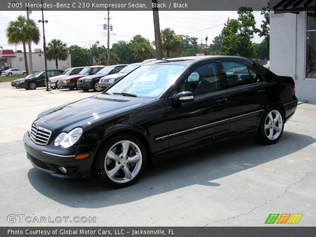 2005 Mercedes-Benz C 230 Kompressor Sedan in Black