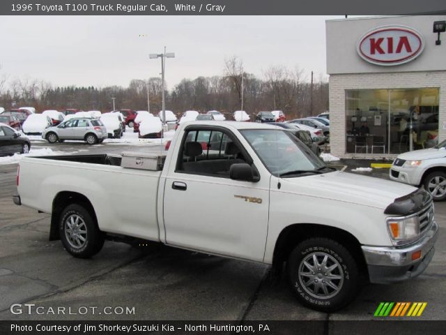 1996 Toyota T100 Truck Regular Cab in White