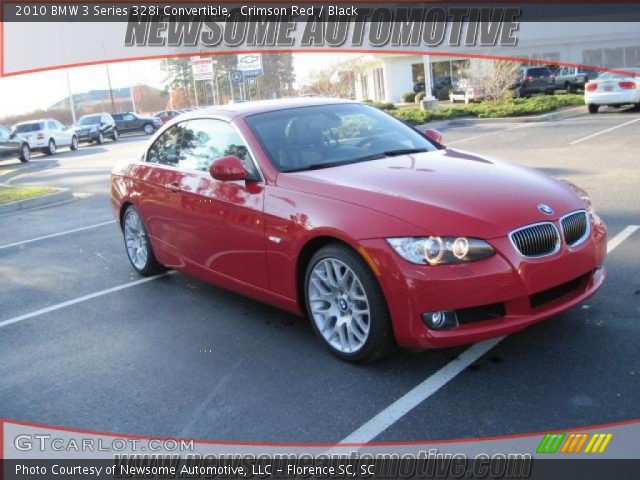 2010 BMW 3 Series 328i Convertible in Crimson Red