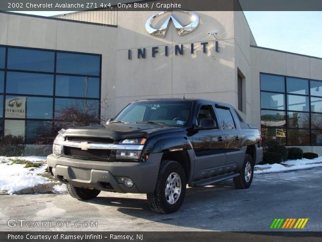 2002 Chevrolet Avalanche Z71 4x4 in Onyx Black