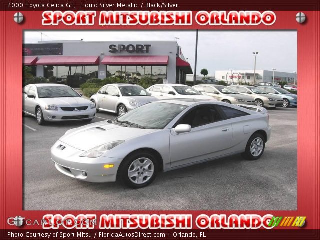 2000 Toyota Celica GT in Liquid Silver Metallic