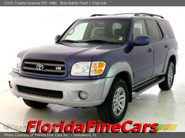 2003 Toyota Sequoia SR5 4WD in Blue Marlin Pearl