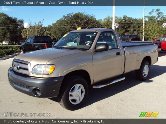 2004 Toyota Tundra Regular Cab in Desert Sand Mica