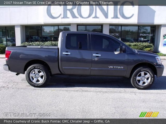 2007 Nissan Titan SE Crew Cab in Smoke Gray