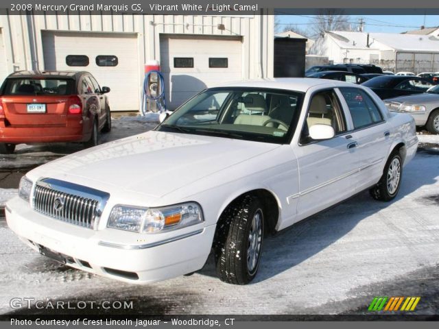 2008 Mercury Grand Marquis GS in Vibrant White