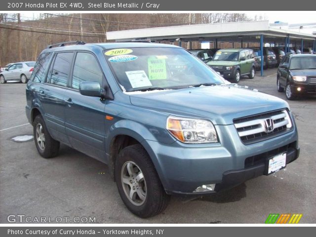 2007 Honda Pilot EX 4WD in Steel Blue Metallic