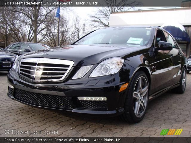 2010 Mercedes-Benz E 63 AMG Sedan in Black