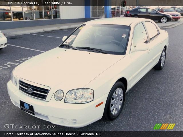 2005 Kia Optima LX in Clear White
