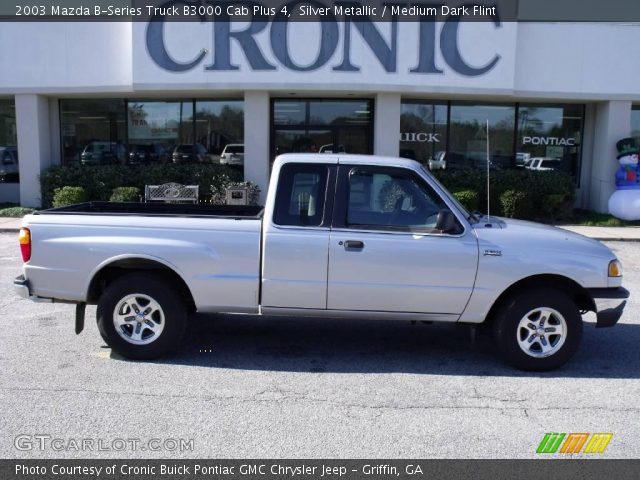 2003 Mazda B-Series Truck B3000 Cab Plus 4 in Silver Metallic