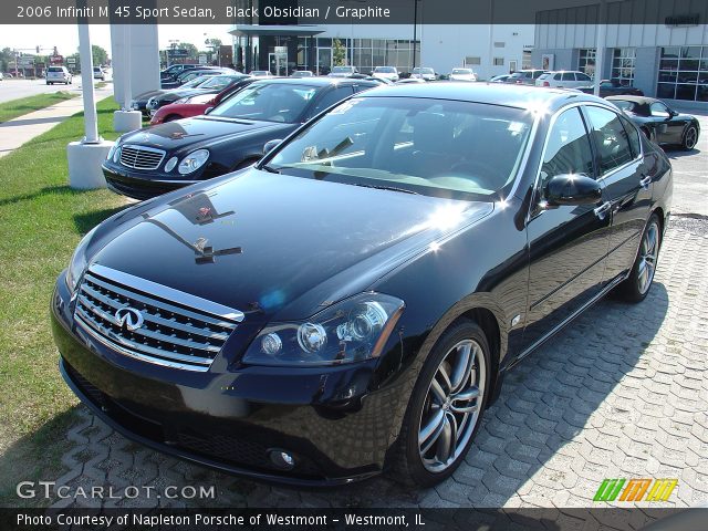 2006 Infiniti M 45 Sport Sedan in Black Obsidian