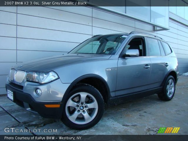 2007 BMW X3 3.0si in Silver Grey Metallic