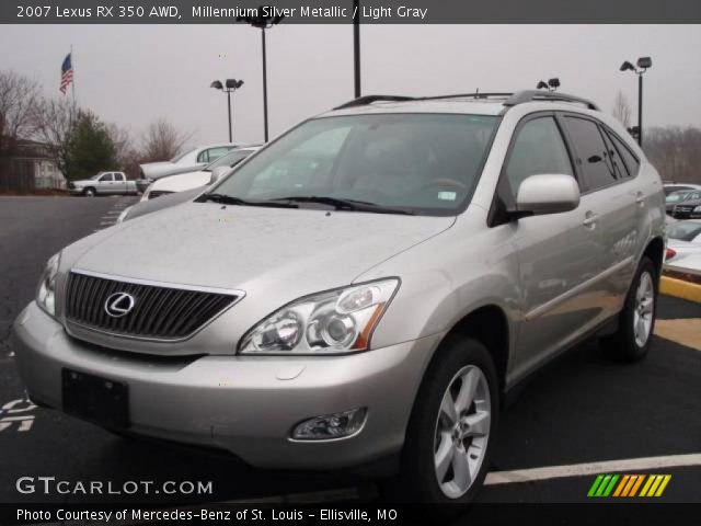 2007 Lexus RX 350 AWD in Millennium Silver Metallic