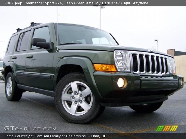 2007 Jeep Commander Sport 4x4 in Jeep Green Metallic