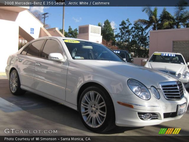 2008 Mercedes-Benz E 350 Sedan in Arctic White