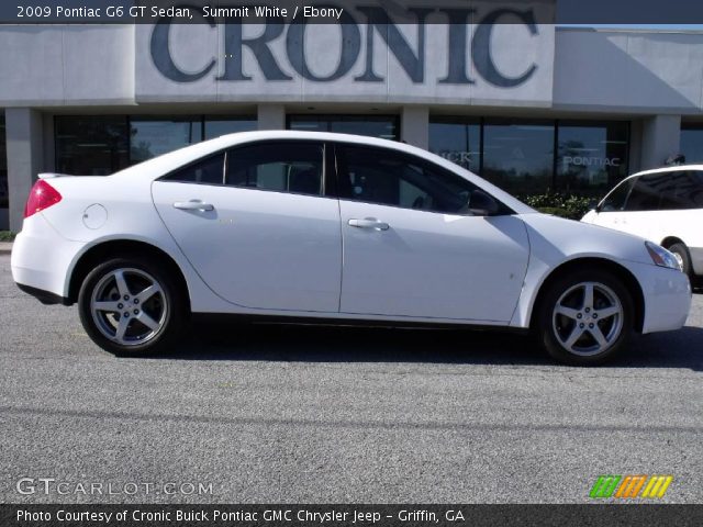 2009 Pontiac G6 GT Sedan in Summit White