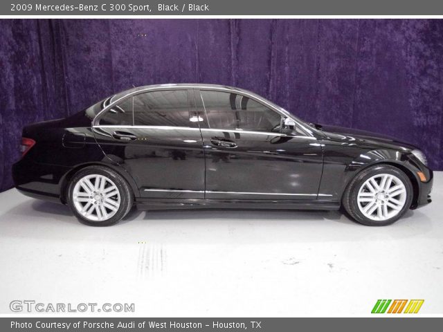 2009 Mercedes-Benz C 300 Sport in Black