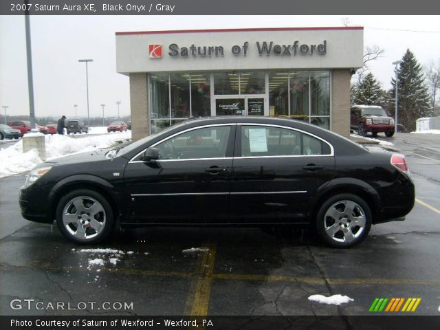 2007 Saturn Aura XE in Black Onyx
