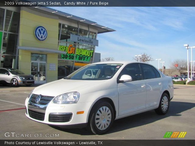2009 Volkswagen Jetta S Sedan in Candy White