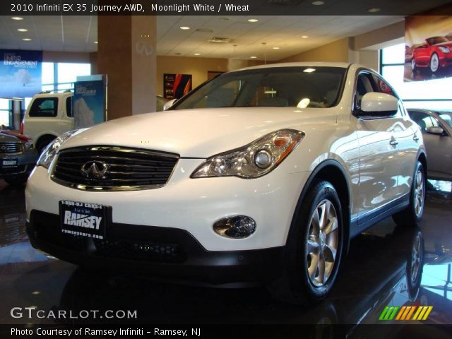 2010 Infiniti EX 35 Journey AWD in Moonlight White