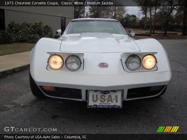 1973 Chevrolet Corvette Coupe in Classic White