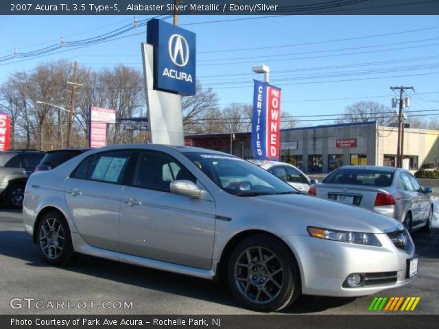 2007 Acura TL 3.5 Type-S in Alabaster Silver Metallic