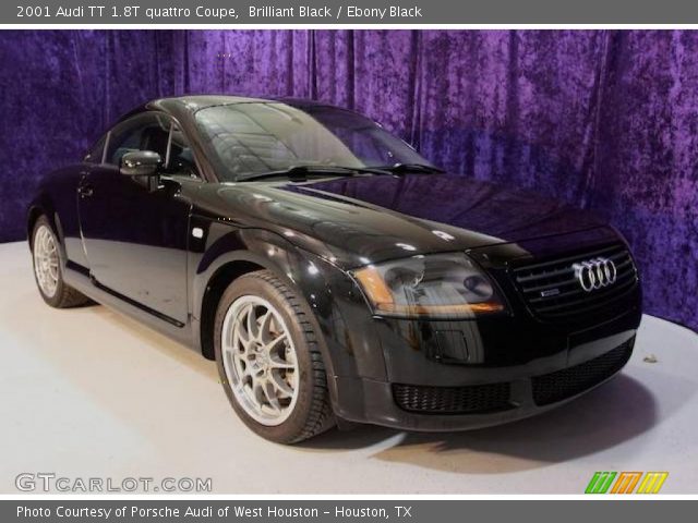 2001 Audi TT 1.8T quattro Coupe in Brilliant Black