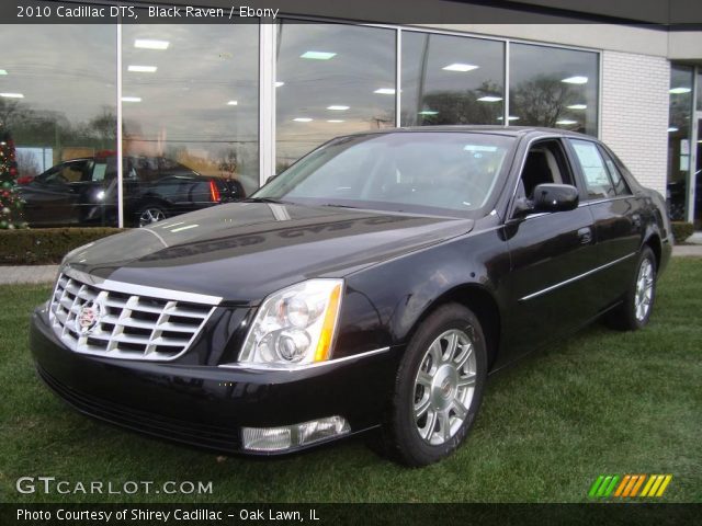 2010 Cadillac DTS  in Black Raven