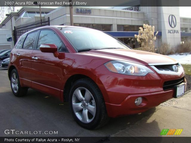 2007 Acura RDX  in Moroccan Red Pearl