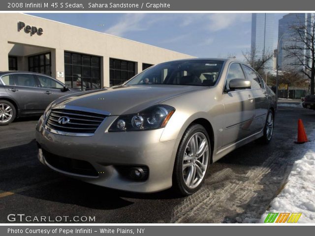 2008 Infiniti M 45 S Sedan in Sahara Sandstone