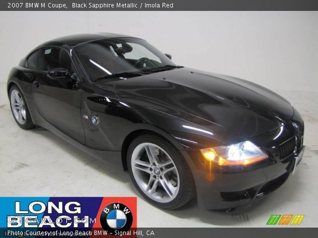 2007 BMW M Coupe in Black Sapphire Metallic