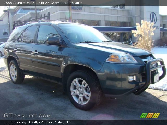 2006 Acura MDX  in Sage Brush Green Pearl