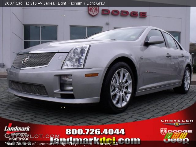 2007 Cadillac STS -V Series in Light Platinum