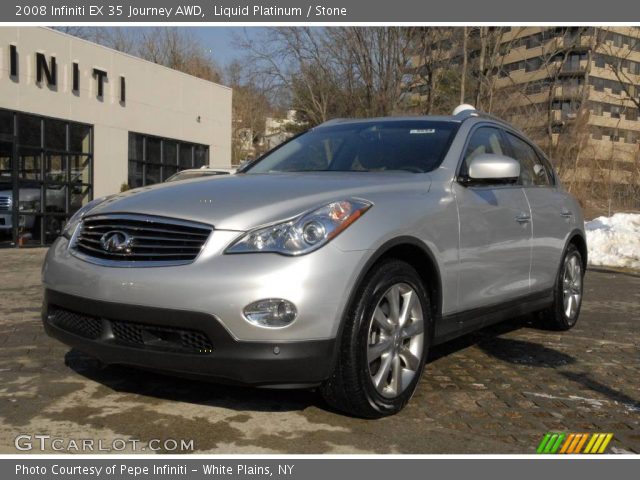 2008 Infiniti EX 35 Journey AWD in Liquid Platinum