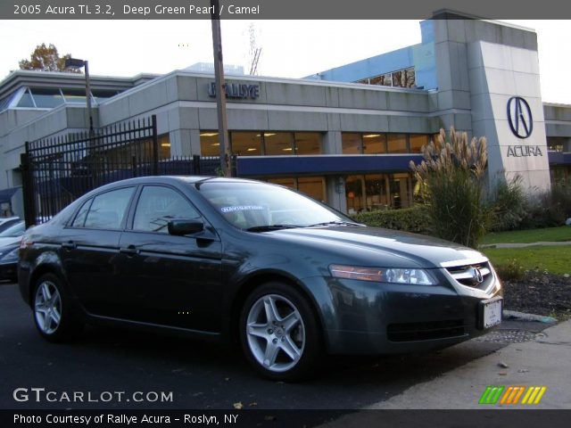 2005 Acura TL 3.2 in Deep Green Pearl