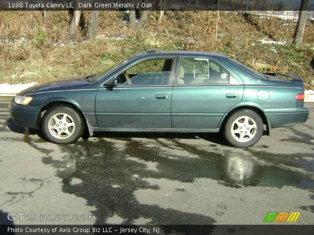 1998 Toyota Camry LE in Dark Green Metallic