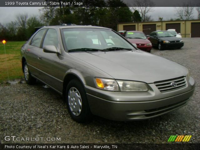 1999 Toyota Camry LE in Sable Pearl