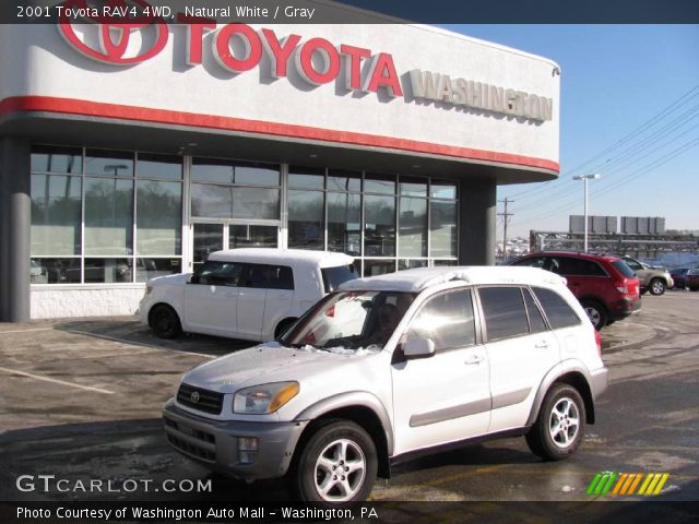 2001 Toyota RAV4 4WD in Natural White