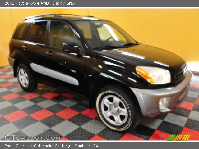 2002 Toyota RAV4 4WD in Black