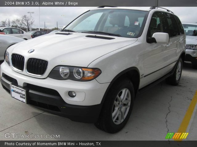 2004 BMW X5 3.0i in Alpine White