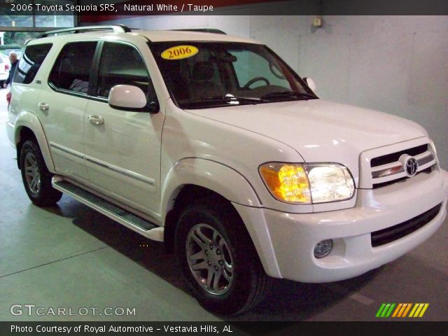 2006 Toyota Sequoia SR5 in Natural White