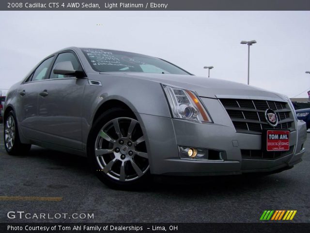 2008 Cadillac CTS 4 AWD Sedan in Light Platinum