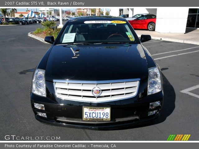 2007 Cadillac STS V8 in Black Raven