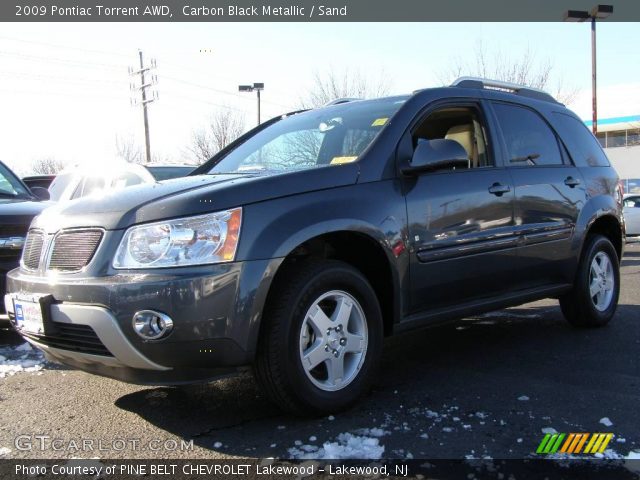 2009 Pontiac Torrent AWD in Carbon Black Metallic